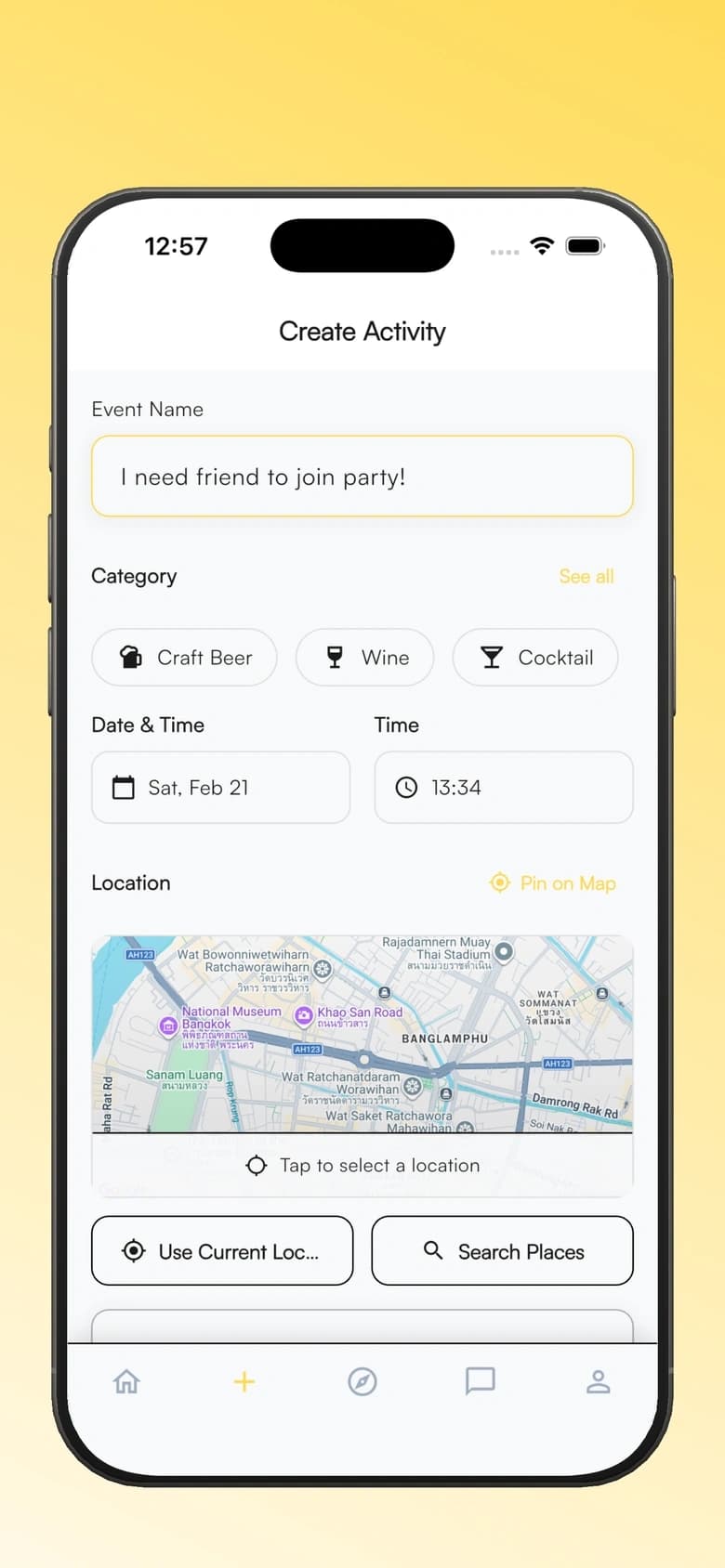 B-Drink สร้างอีเวนต์ screen